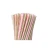 Import biodegradable Pink Striped Drinking Paper Straw for bar accessories from China