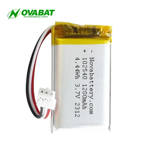BIS KC CE Certificate 102540 3.7v 1200mah Electromagnetic Pulse Cervical Physiotherapy Battery medical battery