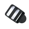 Black Plastic Adjuster Side Release Backpack Chest Connect Clip Buckle