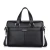 Import Black waterproof fabric for bags Messenger Bag Handmade genuine Leather Briefcase from China