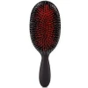 Boar Bristle & Nylon Mini ABS Handle Anti-static Oval Hair Scalp Massage Comb Hairbrush Salon Hair Brush Styling Hair Comb