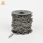 BOHU chain manufacturer customization stainless steel loop chain stainless knotted chains