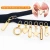 Import Brand Custom Auto Lock Pendant Garment Replace Zipper Pulls Puller Head Zipper Sliders Plating Painted Silver Golden Black Metal from China