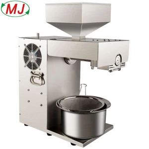 Brand New Small Make Seeds Extractor Stainless Steel Flax Seed Coconut Machine Cold Press Oil Expeller