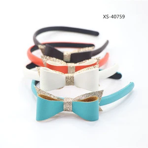 BSCI and AVON Certification factory blink hair accessories bow tie headbands hair bands