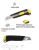 Import Builder Hardware tool knife 25mm Heavy duty Snap off Knife Utility Cutter Knife from China