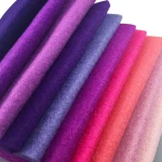 bulk needle punched non woven fabric soft stiff polyester felt fabric