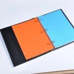 BWA-33 Customized A4 PU leather file folder with 3 ring binder/New Style Ring Binder/3 ring a4 binder leather file folder