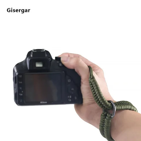 Camera braided wrist strap for DSLR micro-single camera umbrella strap Wrist strap Camera strap Nylon braided camera wrist strap