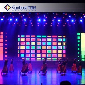 Canbest Die Cast Lightweight Indoor P4 Stage Rental Led Optoelectronic Displays For Concerts