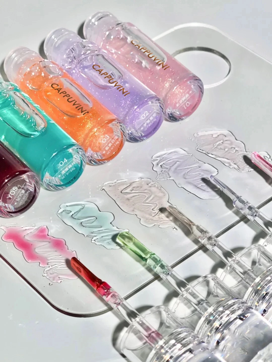 Buy Wholesale China Clear Glitter Lipgloss Make Your Own Lip Gloss
