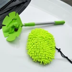 Car Duster Microfiber Chenille Flexible Extendable Handle Duster