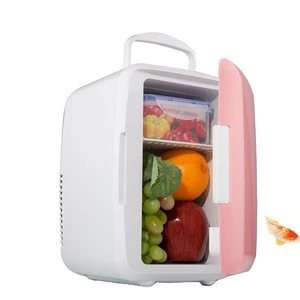 Car Mini Mini Refrigerator 4L Home Car Dual Purpose Refrigerator