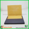 cardboard paper file folder with elastic closure