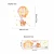 Import Cartoon Rabbit Stickers Hot Air Balloons Stars Decals Hot Sale Kids Room Decorative Wall Murals from China