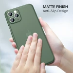Case Matte Frosted Slim Ultra Thin White PP Phone Case  from iphone 6  to  12 PP Case