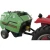 Import CE approved good permoramance hot sale mini round hay baler from China