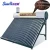 Import CE Certificated New Design preheated copper coil vacuum tubeType solar water heater from China