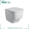 Ceramics Wall Hung Sanitary Toilet Square Bowl China Manufacturer Supply Concealed Cistern Toilets