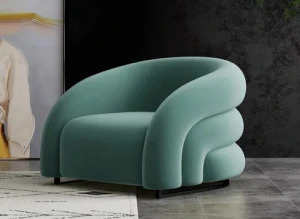 Chaises de salon sofa chair poltrona Living Room Furniture Home accent arm velvet chair sillones modern nordic living room chair