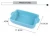 Import Chaozhou rectangular ceramic dinnerware dish bake tray for oven from China