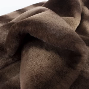 Charming Mixed Piles Long Pile Plush Faux Fur fabric rabbit for coat fleece jacket