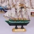Import Cheap 10CM high quality sailboat mediterranean style wooden crafts sailboat model for home decoration manufacturer from China