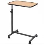 Cheap Hospital Food Dining Overbed Sick Bed Table Bedside Tray Over Bed Food Table For Hospital Bed