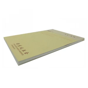 cheap Recycled Custom saddle stitch booklet printing