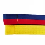 Cheap Taekwondo Black Belt Martial Arts Color Stripe Tip Karate Belts
