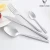 Import Cheap Travel Camping  Edible Fork Spoon Knife Stainless Steel Cutlery Set from China
