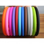 Cheapest car decoration silicone carbon fiber steering wheel cover car accessories 2021