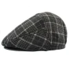 Checked Retail Sell Fashion Gatsby fabric Wholesale custom fashion beret ivy gatsby hat cap