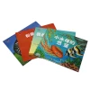 Children coloring softcover book printing