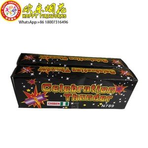 China factory good price N789 Celebration Thunder big loud outdoor firecracker fireworks