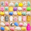 China Factory Supplier TPR Slow Rising Anti Stress Anxiety Animal Toys Cute Mochi Squishies Cat