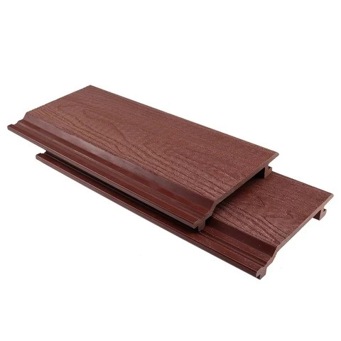 China Factory wall cladding wpc wall panel for wall protection plastic composite panel exterior