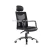 Import China Fancy Custom Black Task Work Visitor Ergonomic Executive High Back Net Back Rolling Office Revolving Chair Price For Sale from China