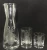 Import China manufacturer creative Glass Mason Jar Clear Glass Decanter from China
