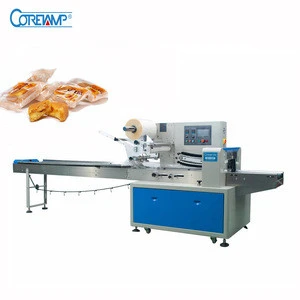 China Manufacturer Multi-function Flow Automatic Bakery Bread Packaging Machinery