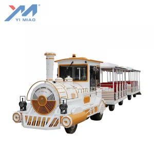 China manufacturer tourist sightseeing train shopping mall trackless wagon train for sale