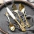 Import China product gold tableware set spoon fork  gold dinnerware set for wedding gift from China