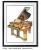 Import China quality supply 3D Paper Fashion decor collage art Piano by SEATTLE-ART from China