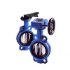 China supplier best selling wafer type lined cast iron butterfly valve