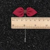 China wholesale flower bow womens men bow brooches