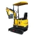 Import Chinese 1ton crawler small digger mini excavator with attachments from China
