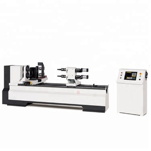Chinese Automatic CNC wood copy lathe wood working turning lathe for railing H-D150D-DM