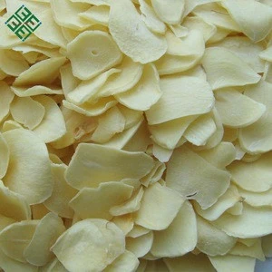 Chinese dried vegetable dehydrated garlic flake slice