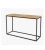 Import Chinese hallway corner living room long metal wood console table with modern design from China