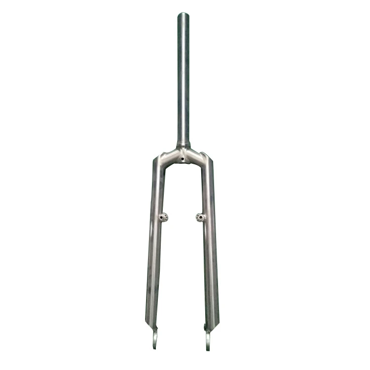 Chinese Manufacturer Professional Made Titanium Bicycle Front Suspension Fork